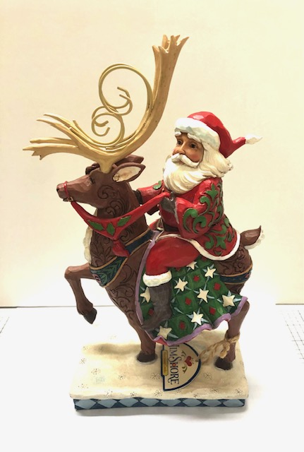 Father Christmas on Reindeer