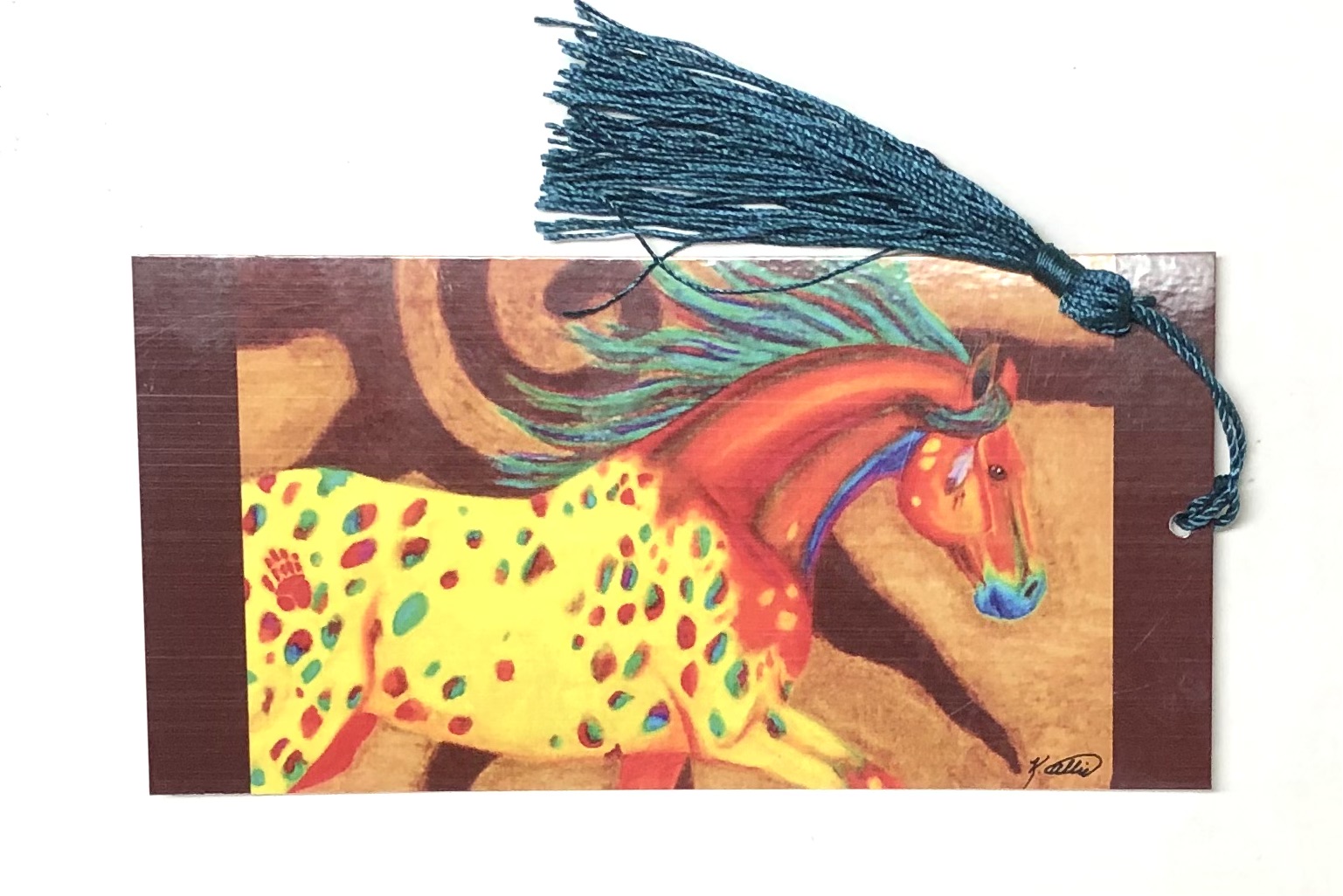 Bookmark Colorful Running