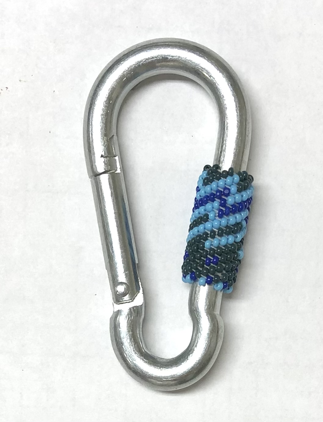 Beaded Carabiner