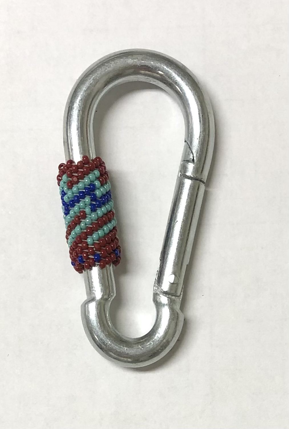 Beaded Carabiner